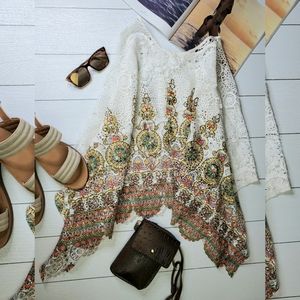 NWOT Multicolored Shawl